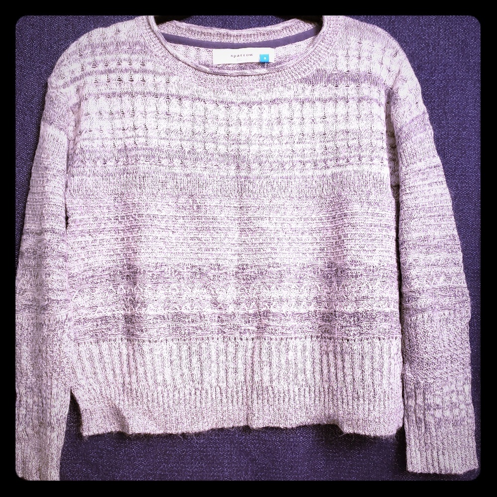 Sparrow sweater from Anthropologie